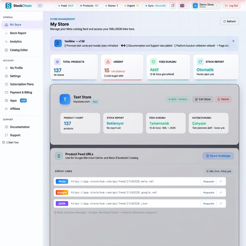 StockChum Dashboard Mockup